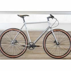 All-city ALL CITY Super Professional Single Speed Silver -Vélos Soldes Boutique all city super professional single speed silver 4