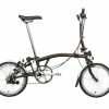 BROMPTON H6L Black Lacquer -Vélos Soldes Boutique brompton h6l avec bloc transport