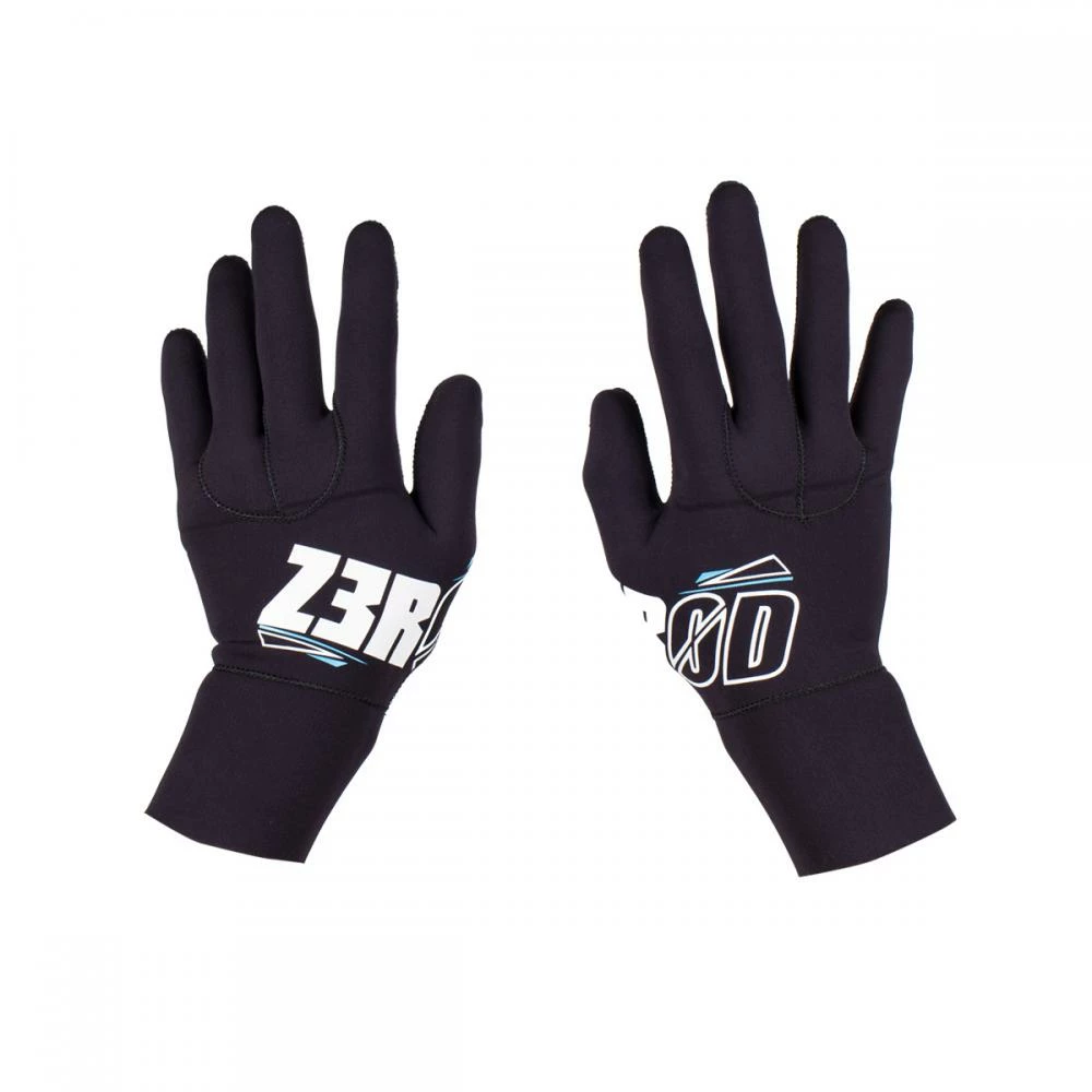Gants De Natation Néoprène Zerod Noir Blanc 3 Gants De Natation Néoprène Zerod Noir Blanc